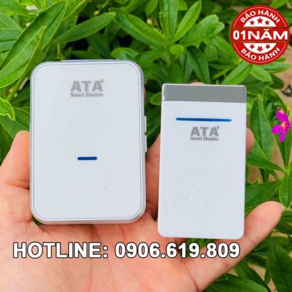 Chuông cửa không dây không dùng pin cao cấp ATA AT-915