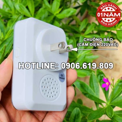 Chuông cửa không dây không dùng pin cao cấp ATA AT-915