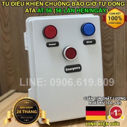 Chuông reng reng báo giờ trường học tự động ATA AT-56