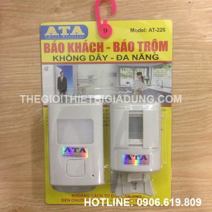 Báo trộm báo khách không dây đa năng cao cấp ATA AT-226