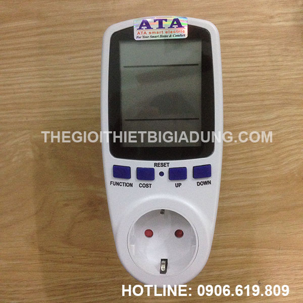 Đồng hồ đo công suất điện năng tiêu thụ ATA-NL01 điện 1 pha thiết bị máy