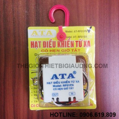 Bộ công tắc điều khiển từ xa bằng remote radio rf ATA AT-RF01PN giá rẻ