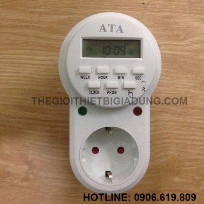 Ổ cắm hẹn giờ kỹ thuật số ATA AT-08C