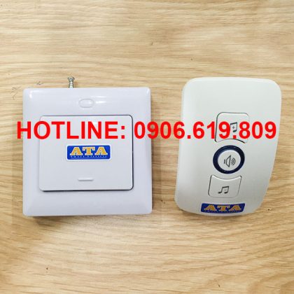 Chuông không dây khoảng cách xa, nút nhấn bản lớn AT-916T