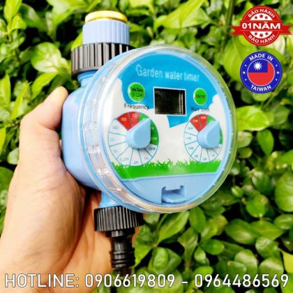 Đồng hồ hẹn giờ tưới cây tự động dùng pin W-2712