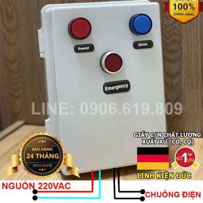 Chuông hẹn giờ tự động reng reng nhà xưởng trường học cao cấp Đức AT-28