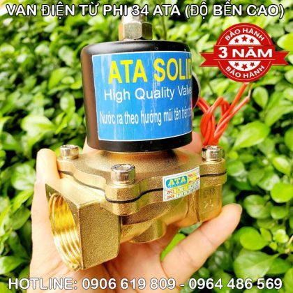 Van điện phi 34 ATA 24vdc 220v