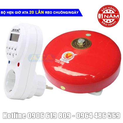 Bộ điều khiển chuông báo giờ báo động reng reng ATA BCR-02