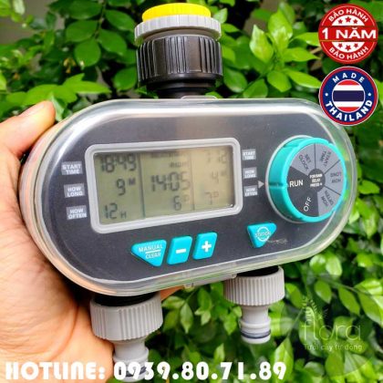 Van hẹn giờ 2 cửa dùng pin đóng mở nước tự động Malee ML-6121A