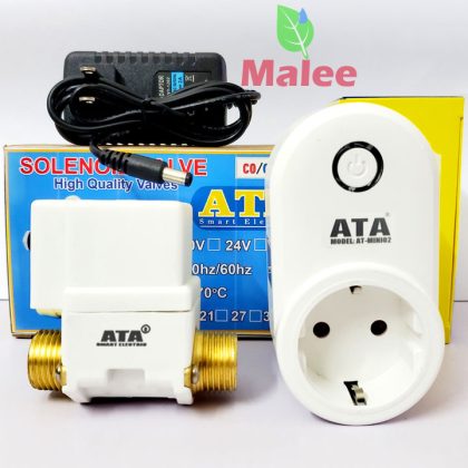 Bộ van hẹn giờ tưới cây wifi từ xa qua điện thoại smartphone ATA TĐW-01